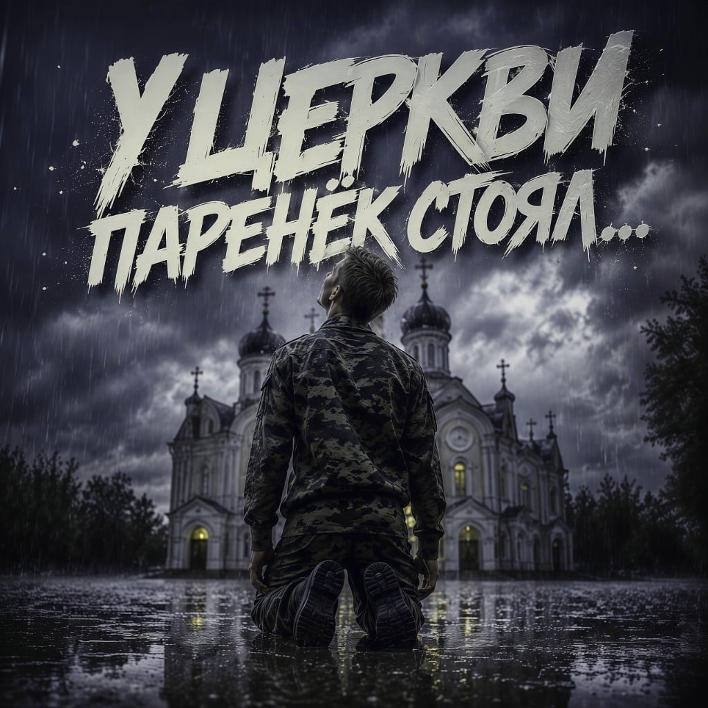 У церкви паренёк стоял...